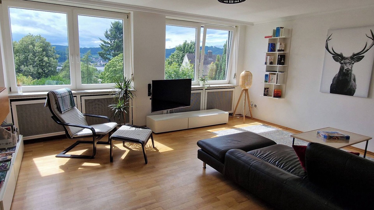 Gengenbach Apartment | Large and quiet apartment with mountain views in historic Gengenbach
