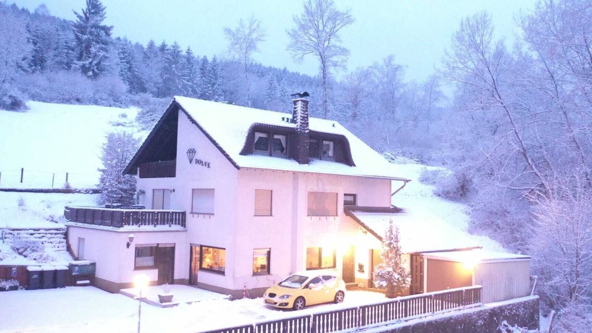 Muerlenbach House | Large Apartment in the Vulkaneifel located on a mountain! Up to 12 people Middle