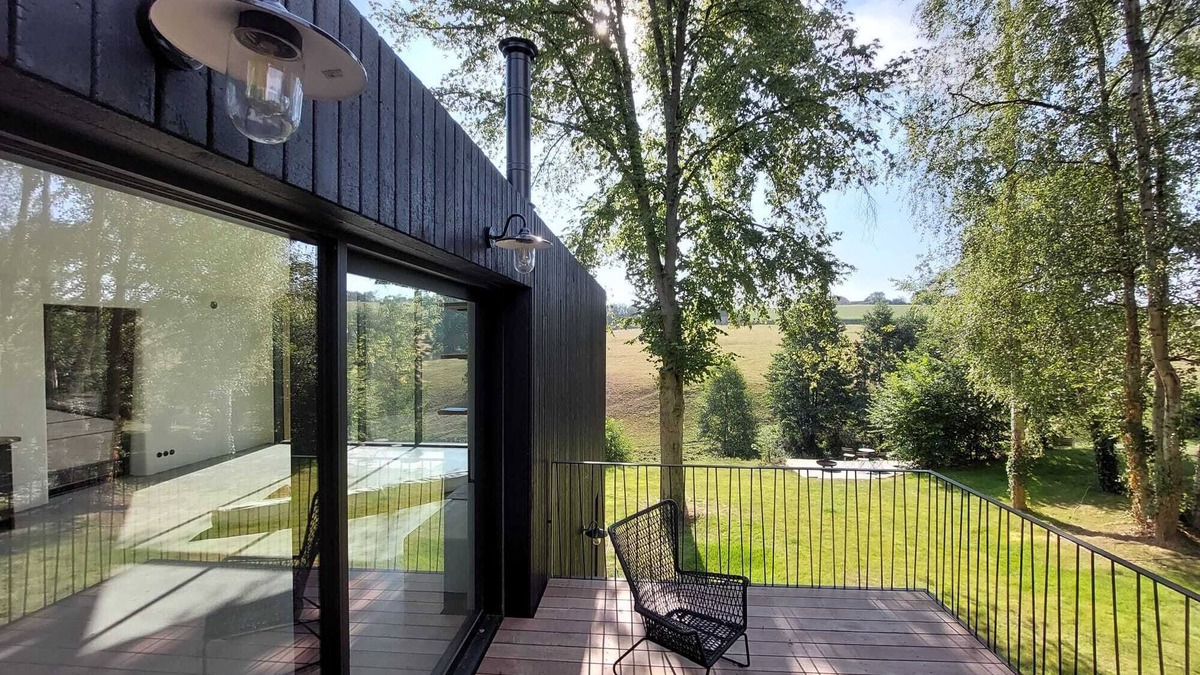 Braine-le-Comte House | Large cabin with wood fire and breathtaking view