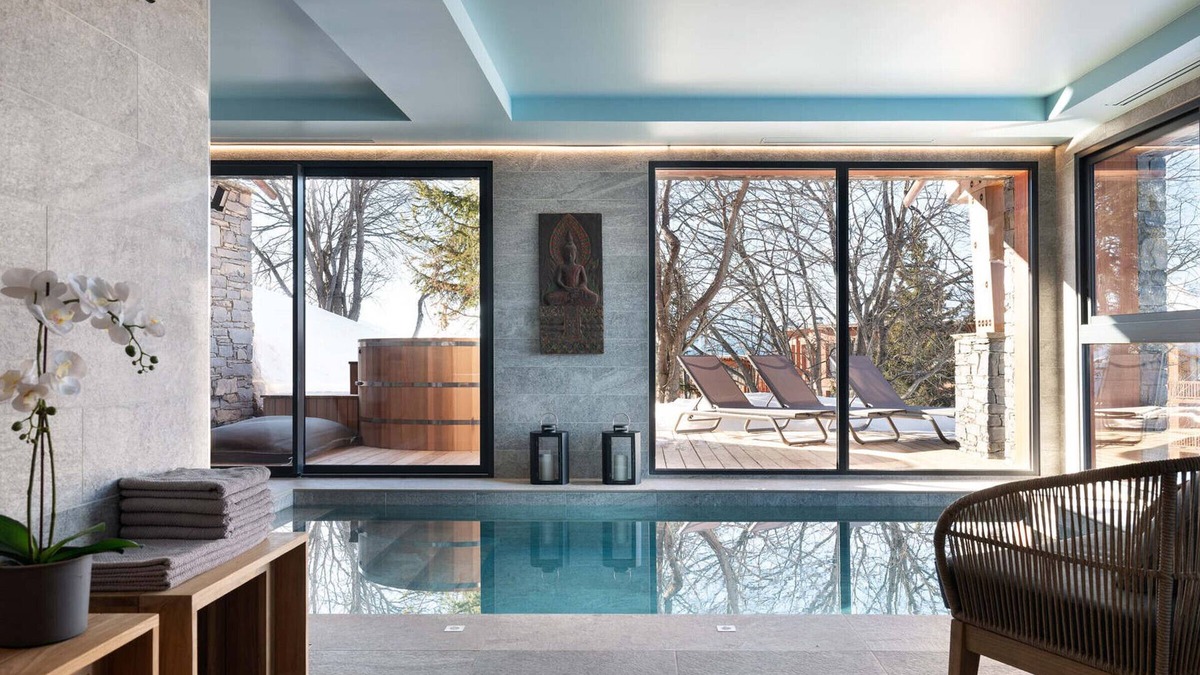 Arc-1800 Ski Chalet | Large chalet with indoor pool, spa and game room