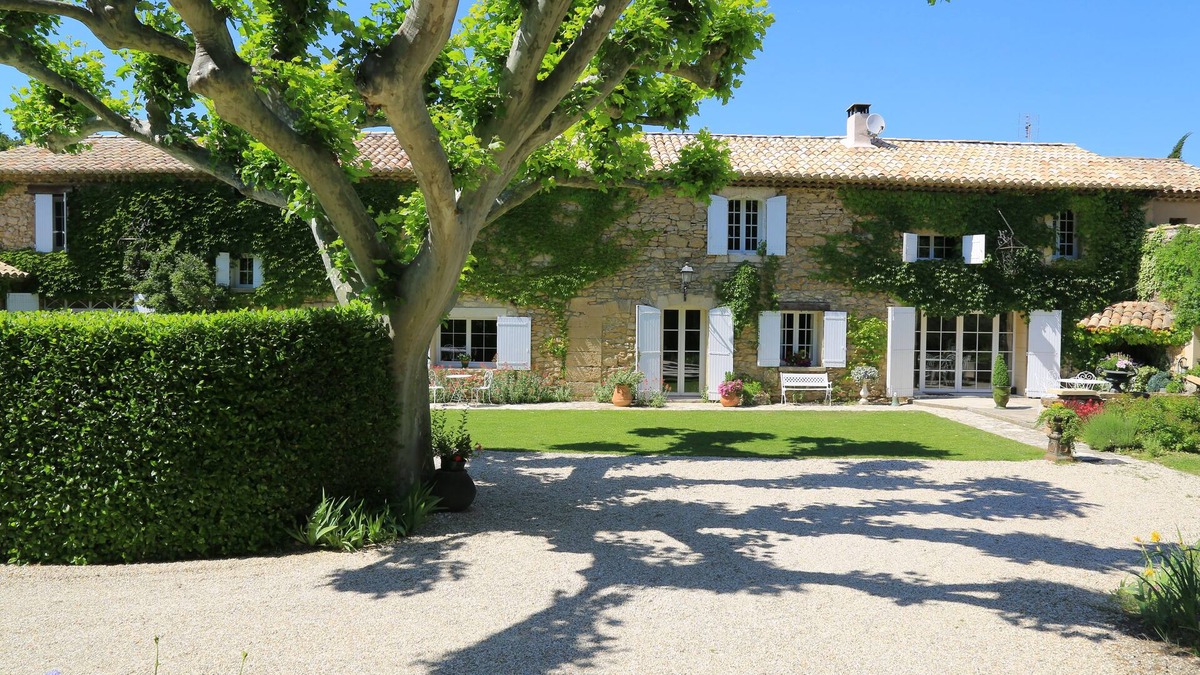 Robion Other | Large charming air-conditioned residence 4* heated fenced swimming pool - 8 bdrms/6sdb