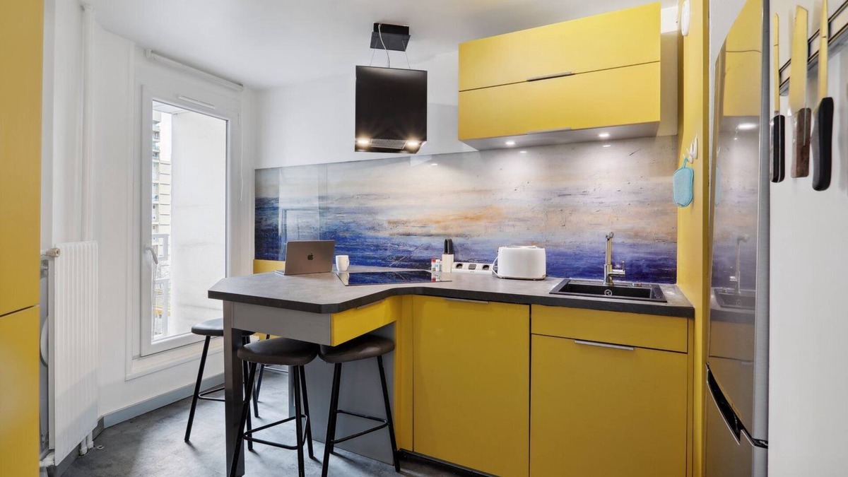 Parc-Nord Apartment | Large family T3 with parking near La Défense
