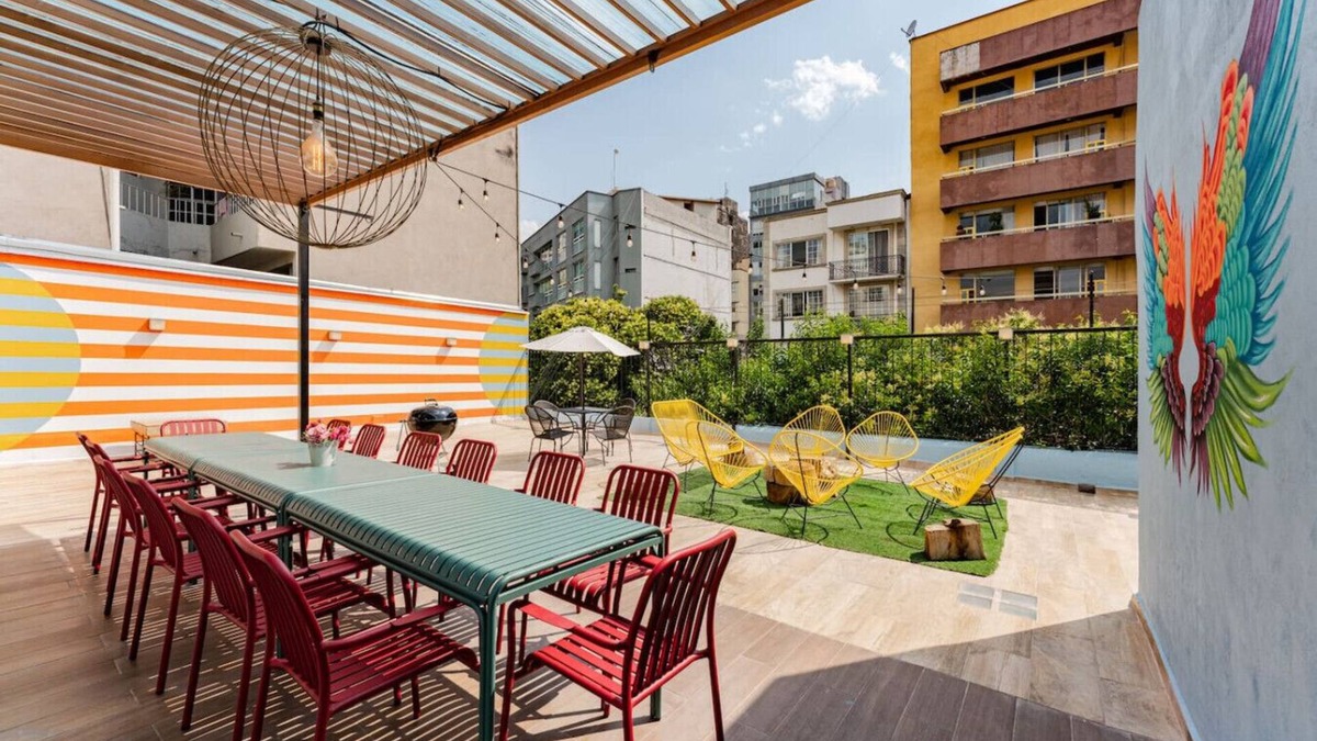 Anahuac Apartment | Large Group-Friendly Home with Stunning Rooftop