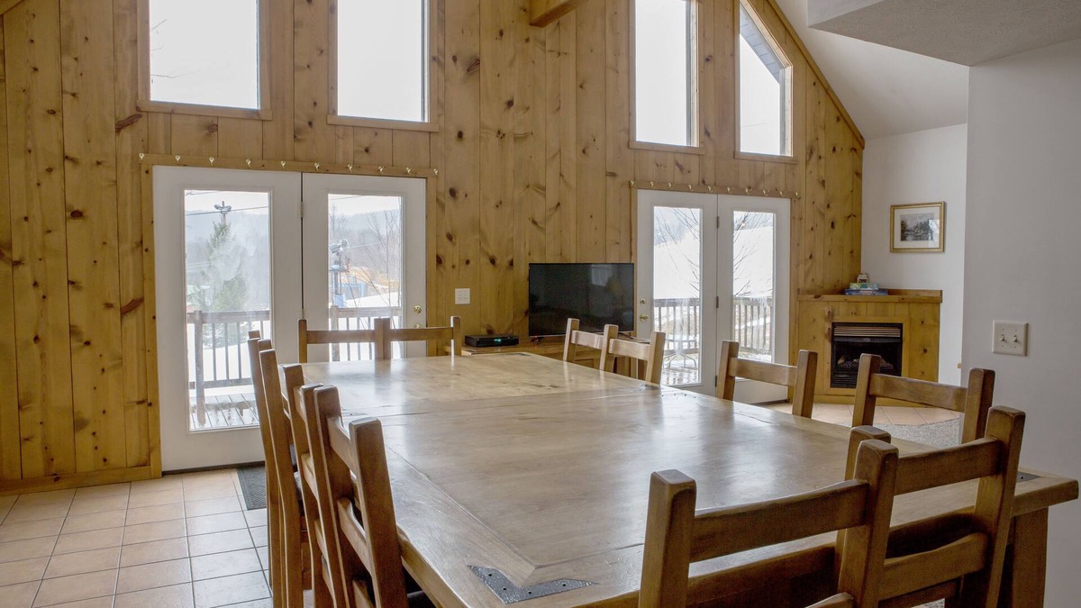 Ghent Ski Chalet | Large Group Space Slopeside at Winterplace Ski Resort
