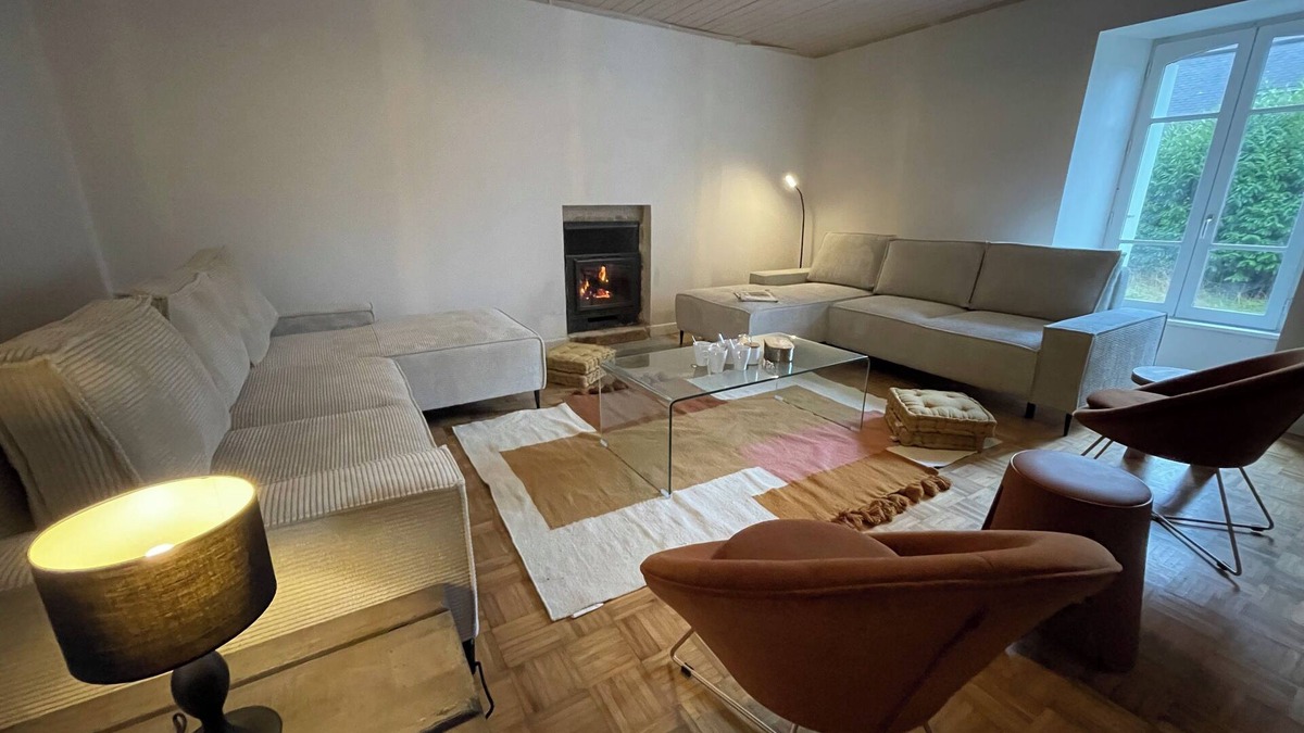 Rosporden House | Large house for 14 people, 20 min from the sea, 5 suites with 5 private bathrooms, 5* bedding