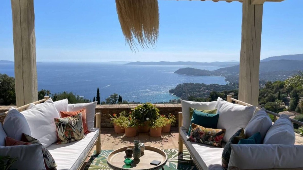 Le Rayol House | Large luxury A/C Villa, breathtaking view & quiet