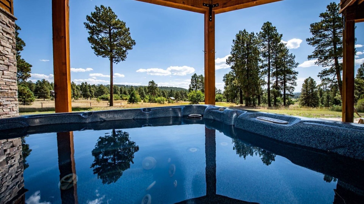 Pagosa Springs House | Large Luxury Home | Great Views, Quiet, New Hot Tub & AC