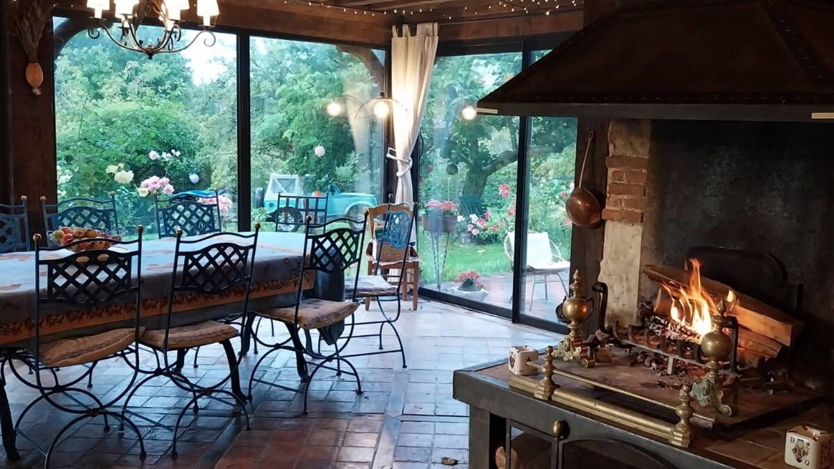 Fauguernon House | Large Normandy house with heated pool, 20 minutes from beaches. Pets allowed