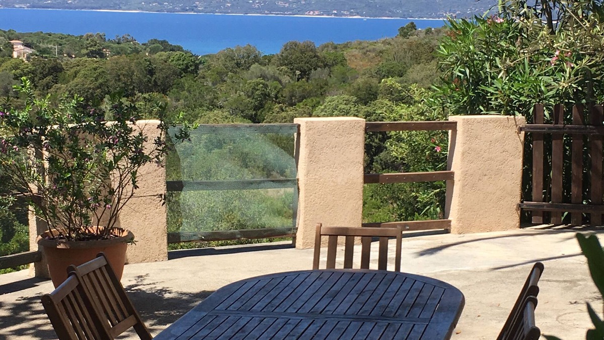 Belvedere-Campomoro Apartment | Large penthouse with breathtaking views of the Gulf of Valinco.
