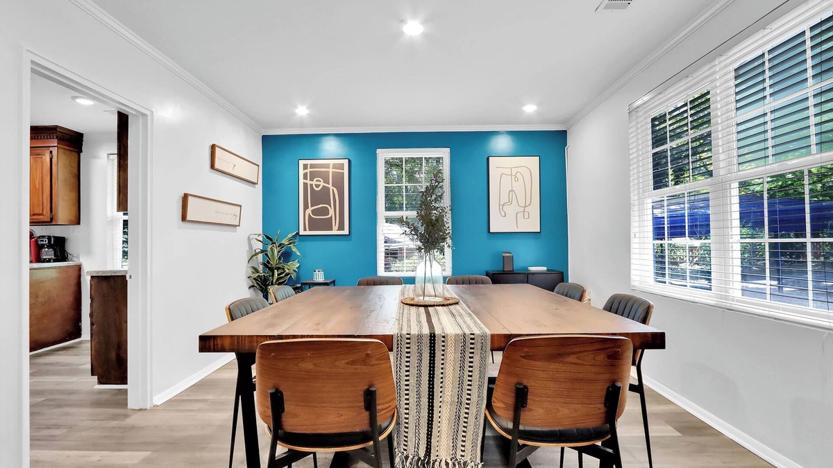 Macon House | Large Retreat with Hot Tub + Big Yard, Sleeps 16!