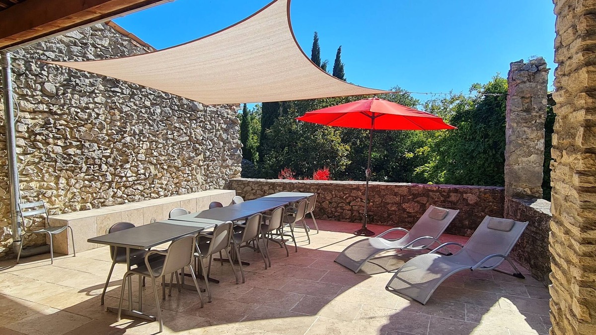Labastide-de-Virac Other | Large stone house with private pool and tennis court