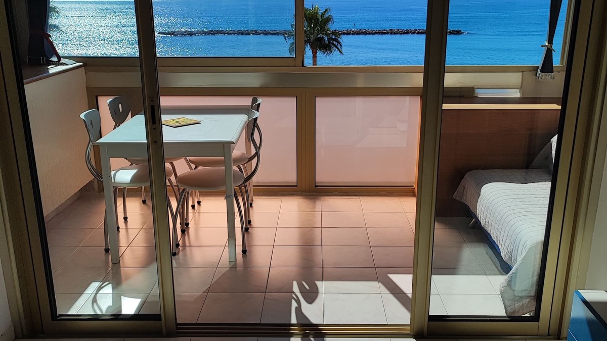 Saint-Laurent-du-Var Apartment | Large studio by the sea direct access to the beach