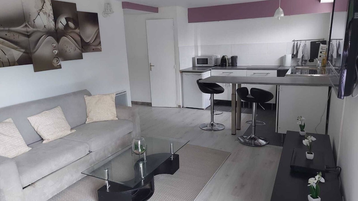 Ecquevilly Apartment | Large Studio of more than 50 m2 rented in full near Paris