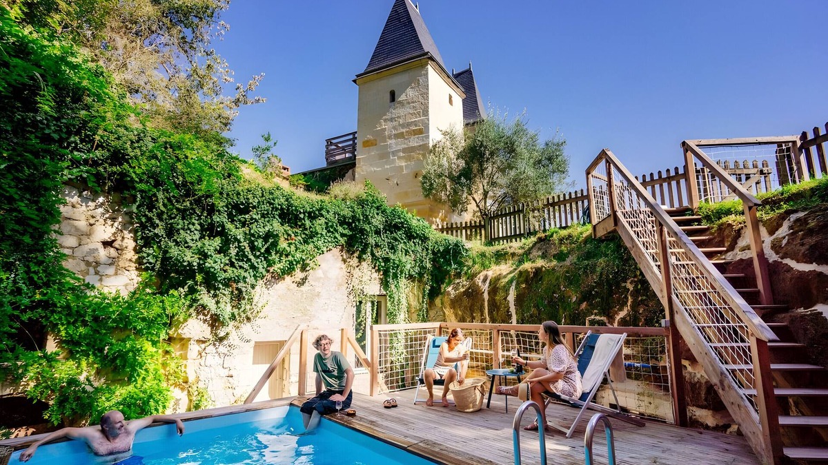 Chenehutte-Treves-Cunault House | Large Unusual Holiday Home with Pool on the Banks of the Loire in Anjou