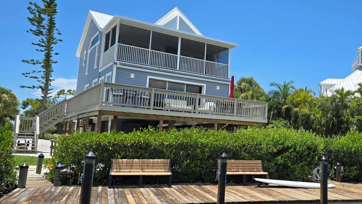 Cape Haze House | Large, Updated, Palm Island home. Don Pedro. Huge Dock, Superb Boating access