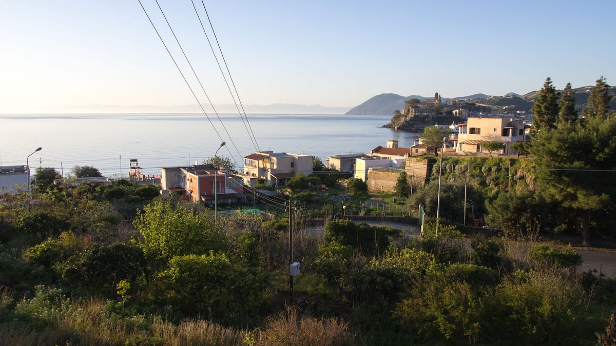 Lipari Historic Centre Villa | Large villa with panoramic sea view