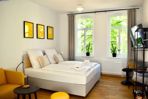 Erfurt Apartment | Larimar Apartment - Vollausstattung - WLAN - Balkon