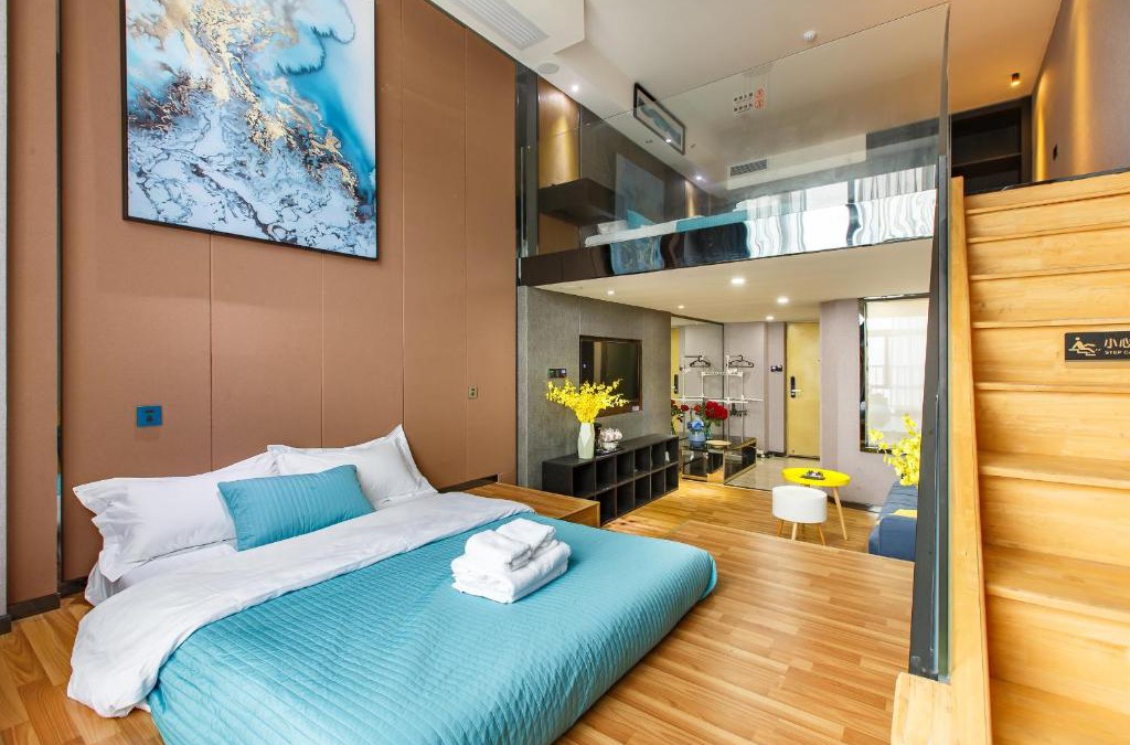 Panyu Apartment | Lavendar Duplex Apartment