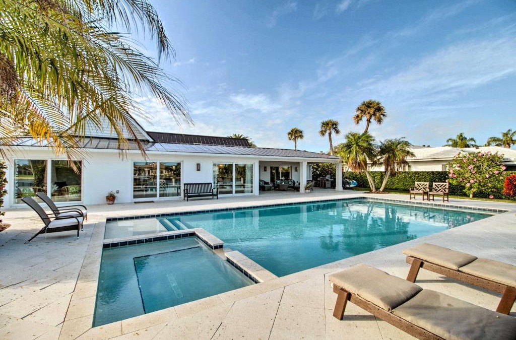 Moorings House | Lavish Vero Beach Escape with Pool, Patio and Dock!
