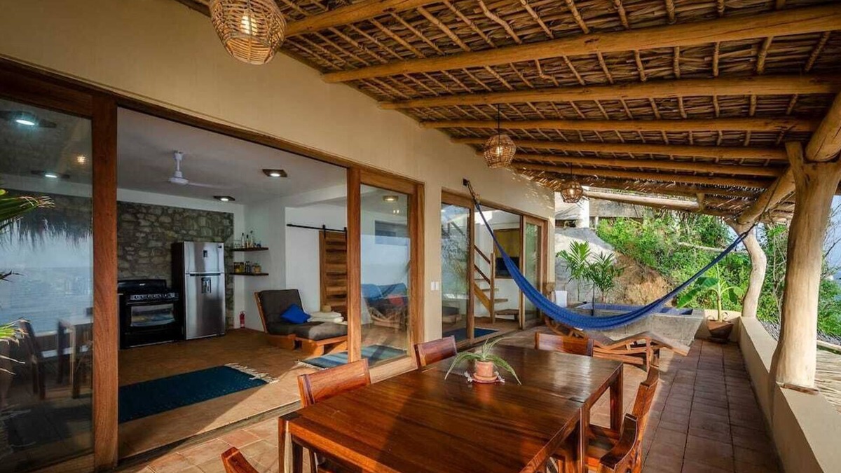 San Agustinillo Apartment | Lazuli Cielo - Beachfront Loft