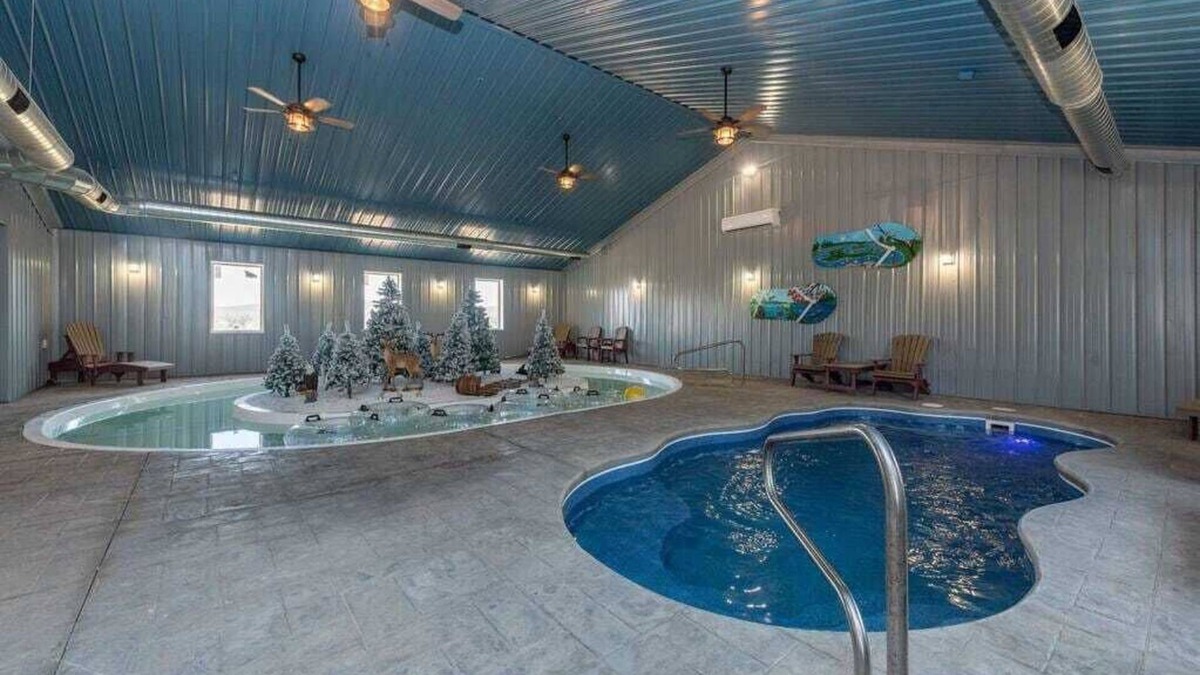 Swanton House | Lazy Creek - Deep Creek Lake - Indoor Lazy River