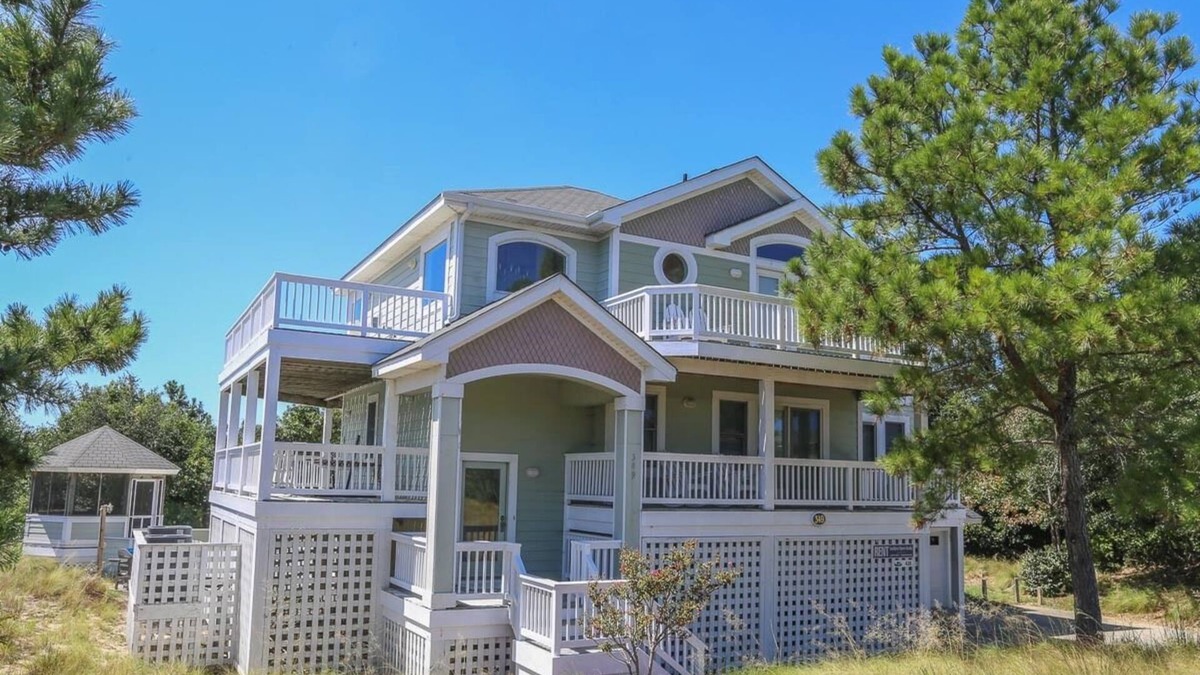 Southern Shores House | Lazy Days - Enjoy beautiful sunsets from this soundside home w/Private Pool!