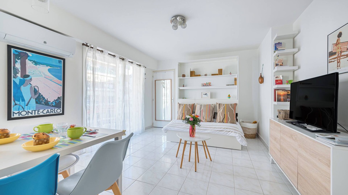 Beaulieu-sur-Mer Apartment | Le 40 - Coquet studio in town center - Close to the sea