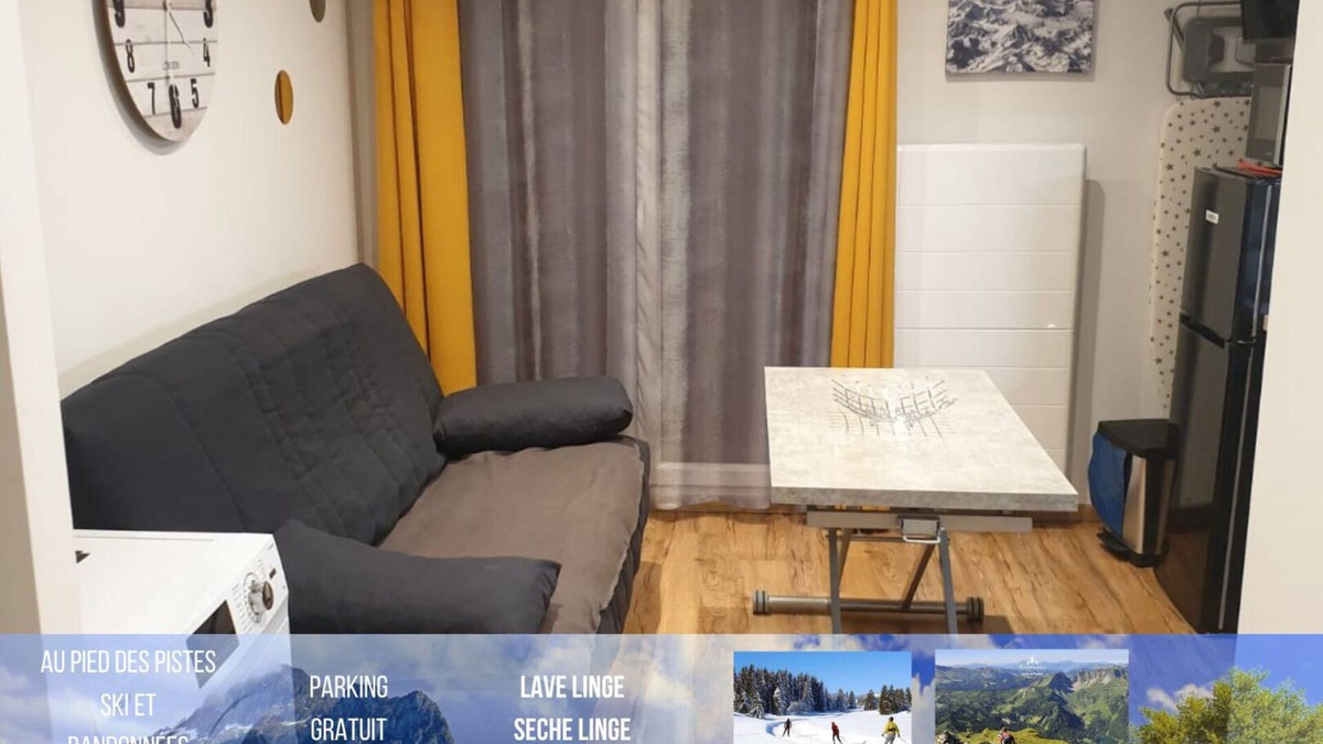 Bernex Apartment | Le 67-skiing and hiking -clothes washer-dryer-WIFI-parking.