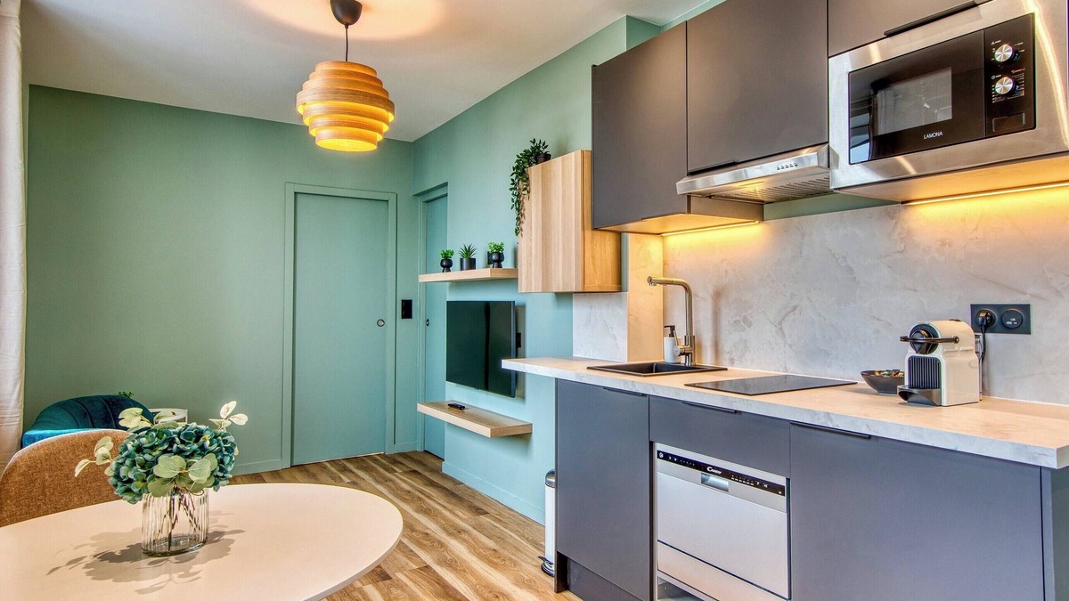 5th Arrondissement Apartment | Le Cèdre Bleu - Bel appart climatisé quartier point du jour Lyon 5