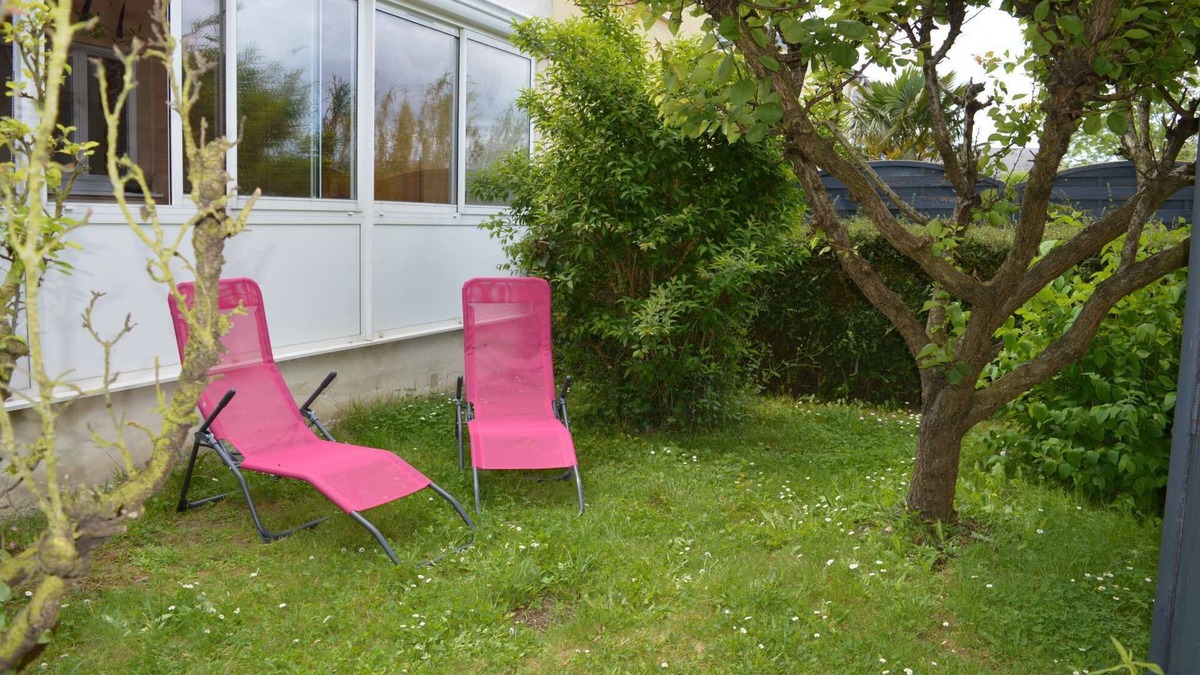 Luc-sur-Mer House | Le Caprice de la mer - Maison Avec Véranda, Jardin