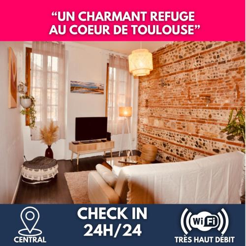 Arnaud Bernard Apartment | Le Charme d'Arnaud Hypercentre Wifi Accueil gratuit h24
