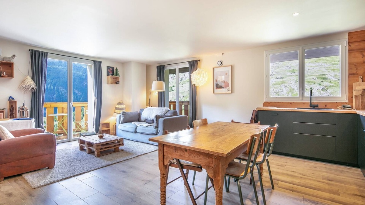 La Grave Apartment | Le Chazelet - Splendide Vue Montagne