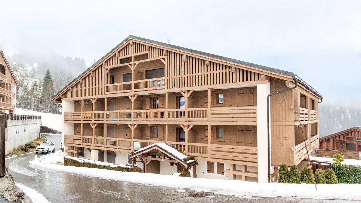 La Giettaz Apartment | Le Chemin des Alpages - Vue montagne