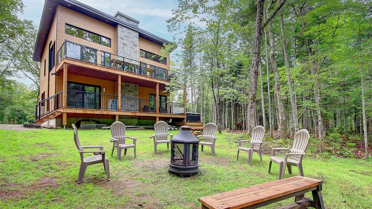 Saint-Raymond Ski Chalet | Le chic Rassembleur - Au Chalet De La Vallée