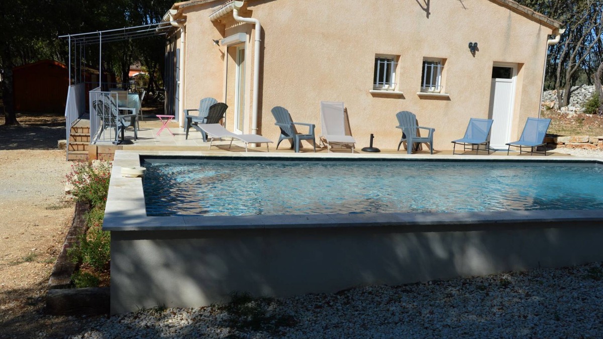 Orgnac-l'Aven House | Le clos du Marcel, South Ardèche House with air-conditioning, swimming pool, enclosed grounds of 2000m2