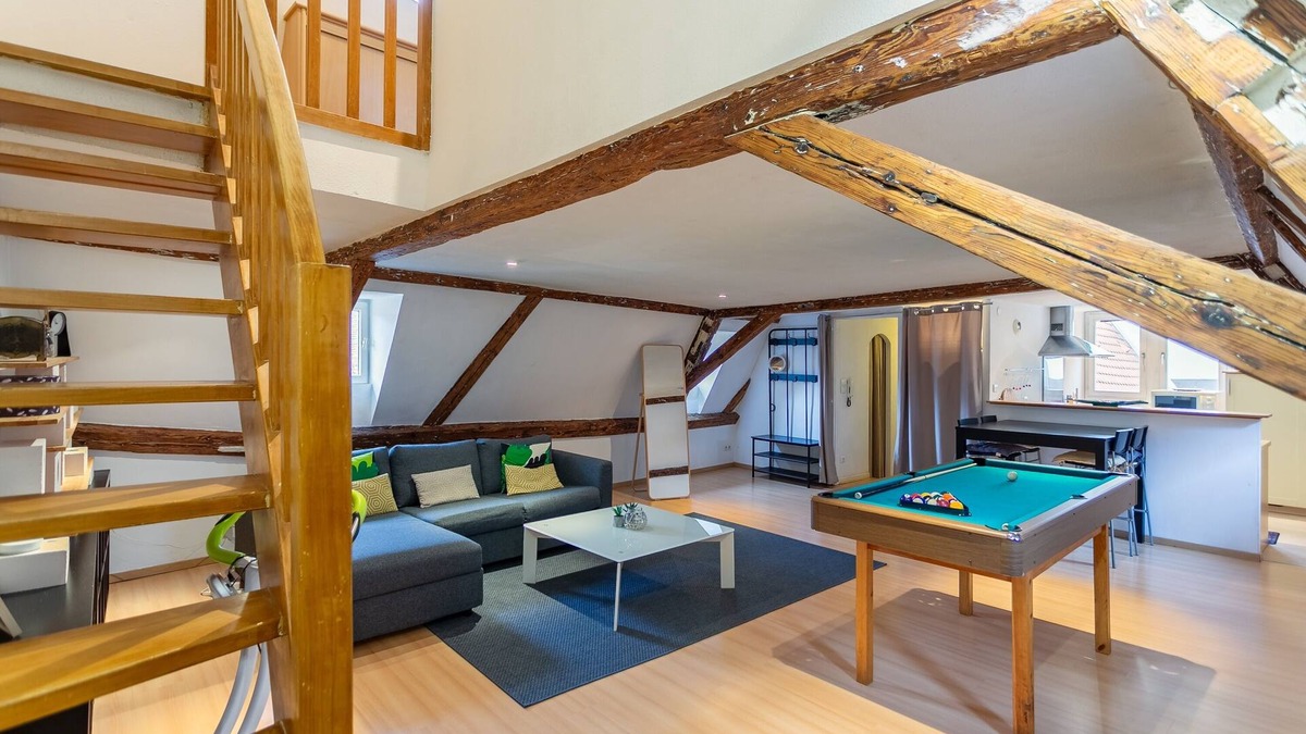 Krutenau Apartment | Le Cocon Alsacien - Appt authentique coeur strasbourg
