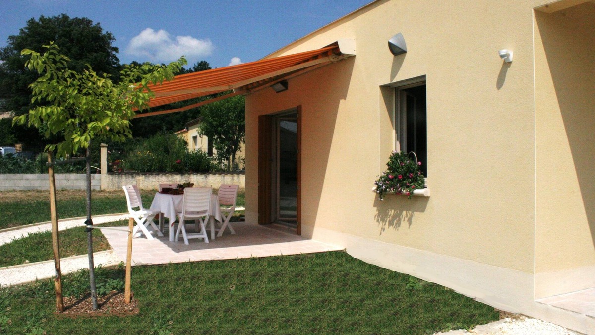 Sarlat-la-Caneda Apartment | Le Couchant-2p-terrasse-parking