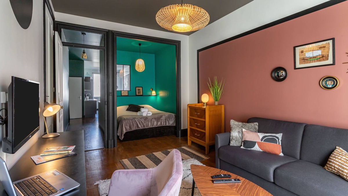 Charpennes - Charmettes Apartment | LE COURSIVE - Charmant T2 à Villeurbanne