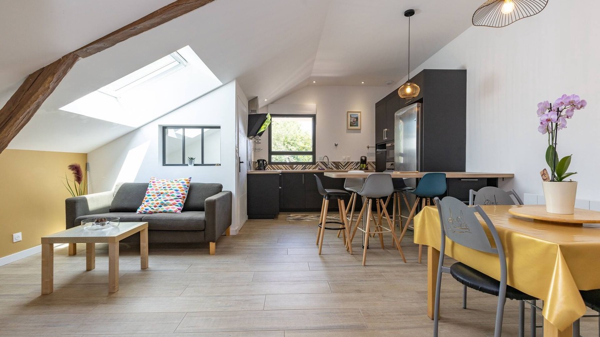 La Chapelle-Thouarault Apartment | Le Cri de la Chouette - Appt avec terrasse
