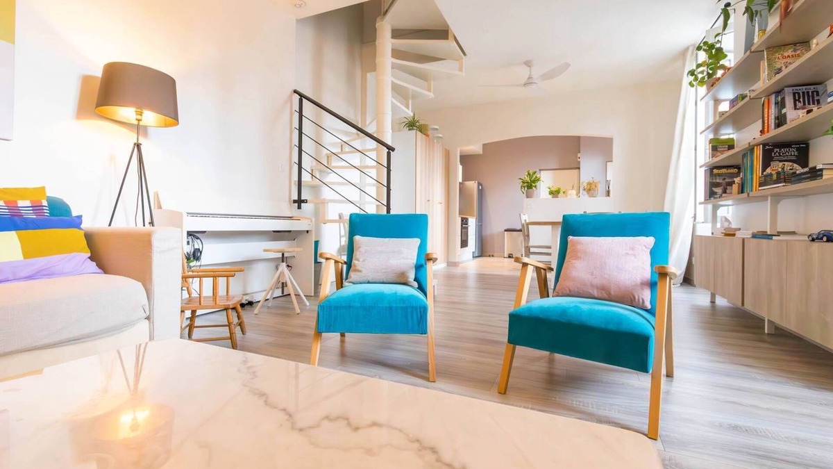 Faubourg North Apartment | Le Duplex Pernot -Appartement 2 chambres -SR Loc