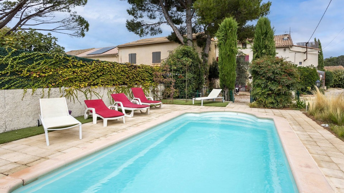 Vedene House | Le Guiguet - Mas provençal avec piscine pour 10
