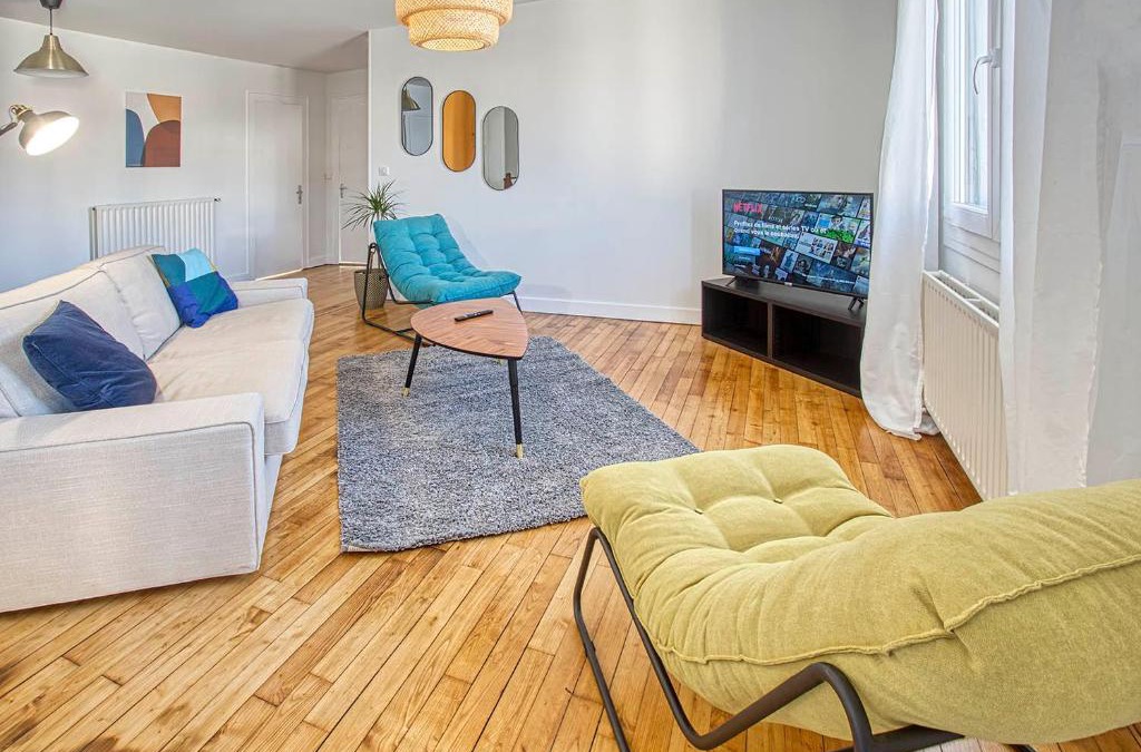 Angouleme Apartment | Le Havre Chic et Spacieux d'Angoulême - Calme & Confort Moderne
