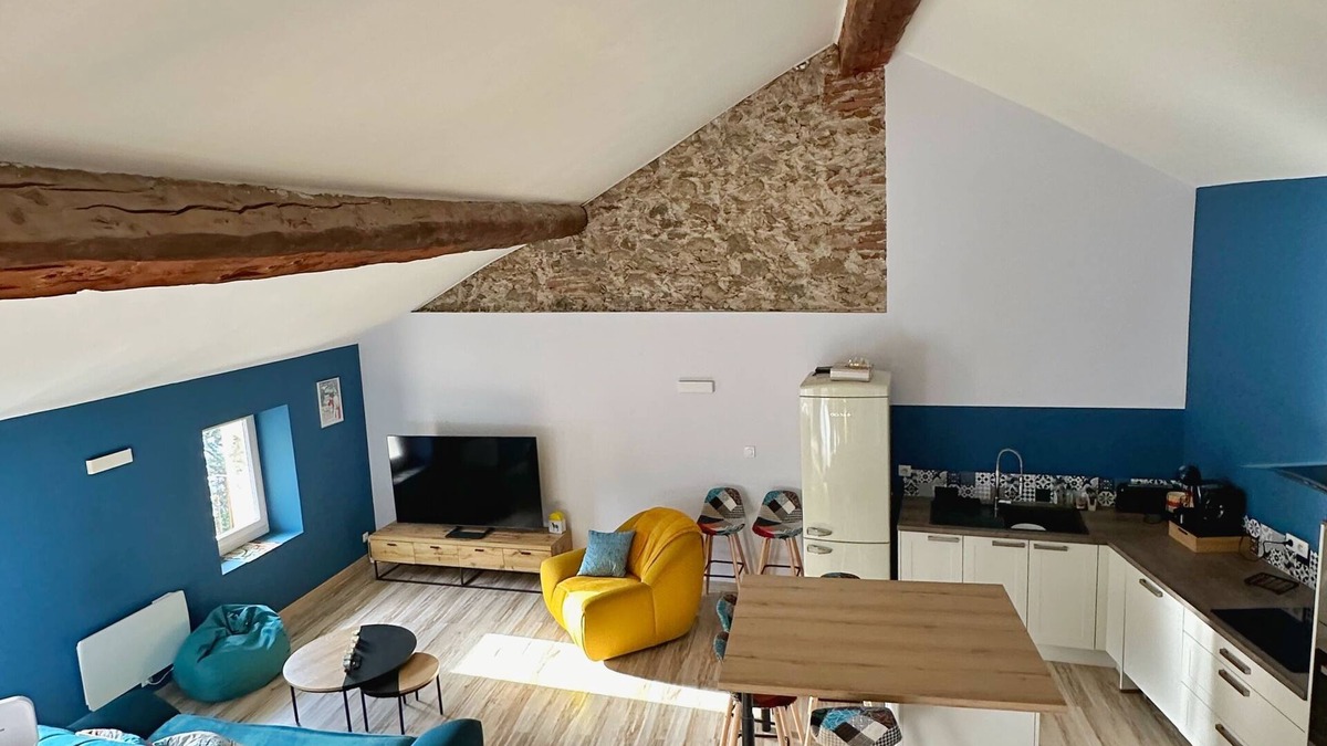 Vernet-les-Bains Apartment | Le Loft des toits de Vernet