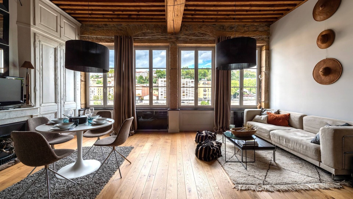 Fourviere Apartment | LE LOFT ETHNIC - Grand Studio avec magnifique vue