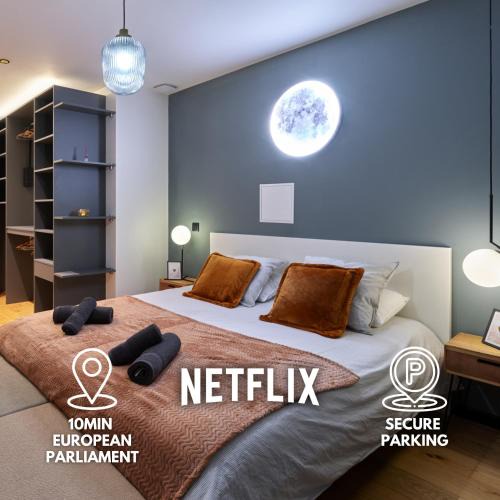 Poteries Apartment | LE LUXURY LOFT - CENTER l DECEMBER MAR-KET l EUROPEAN PARLIAMENT l PARKING l NETFLIX - SPACIOUS & UNIQUE - LE LUXURY LOFT - CENTRE l MARCHÉ DE NOËL l PARLEMENT EUROPÉEN l PARKING l NETFLIX - SPACIEUX & UNIQUE