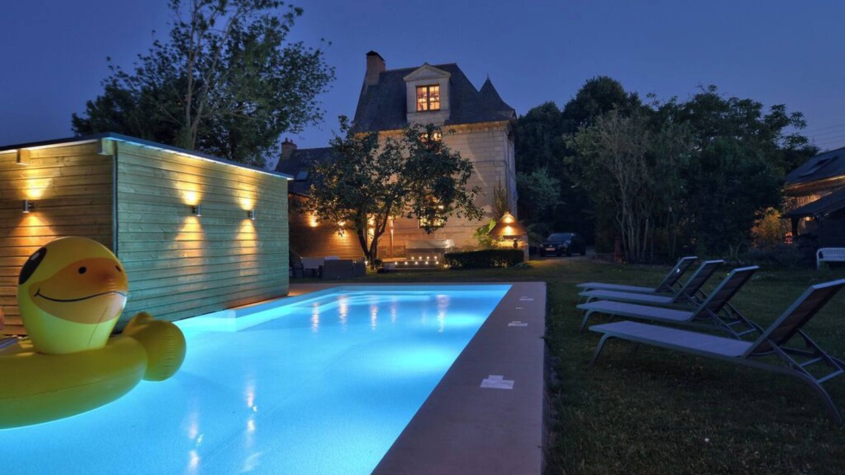 La Bohalle House | Le Manoir du Coureau/On the banks of the Loire/Swimming pool
