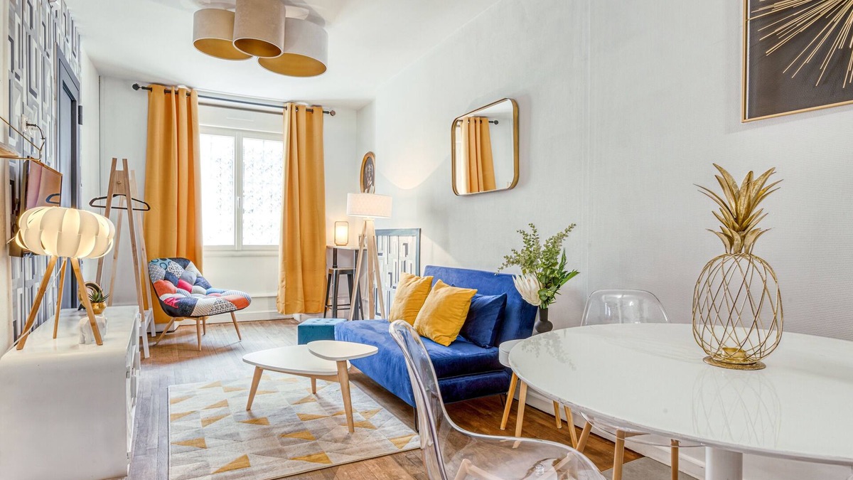 Chateauroux Apartment | Le Monocle - Appt rénové cœur de ville