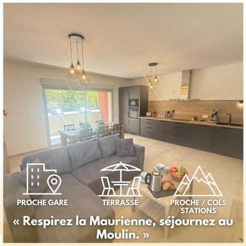 Saint-Jean-de-Maurienne Apartment | Le Moulin Balcon Proche Centre Calme