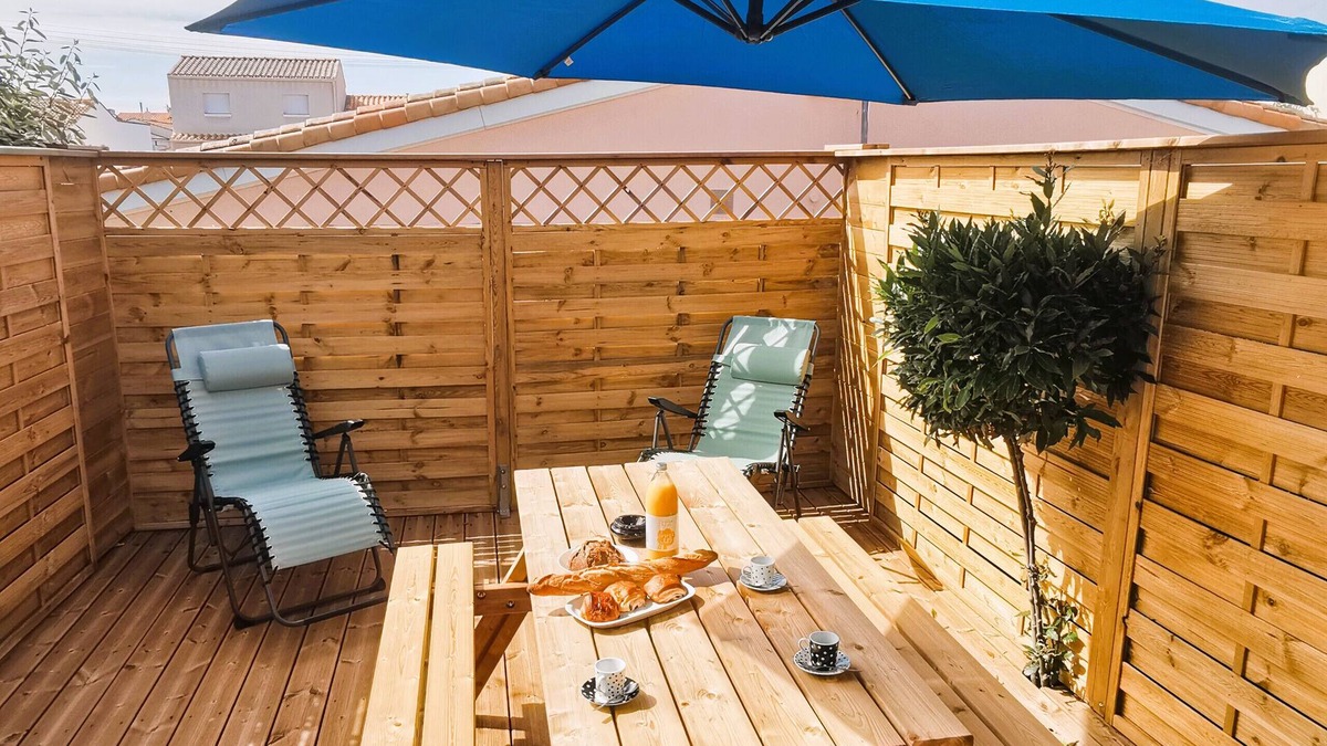 La Chaume Apartment | Le P'tit Chaumois 300m from the rocky coast