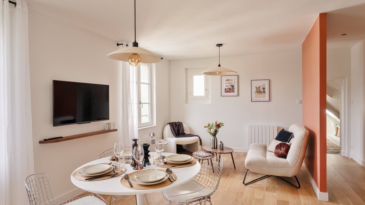 Nord-Saint-Martin Apartment | Le Perchoir - Appt Rennes parking privé